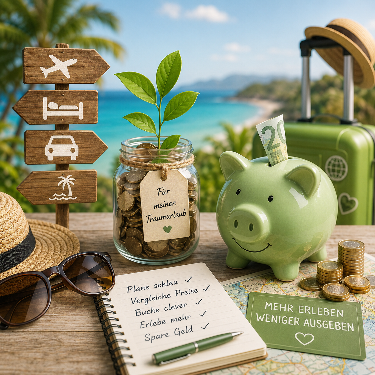 Geld sparen beim Reisen